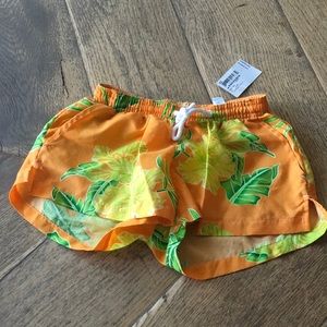 NWT American Apparel Tropical Boat Shorts